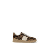 Valentino Garavani Multicolor Calf Leather Bos Taurus Low Top Sneakers Valentino Garavani
