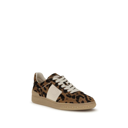 Valentino Garavani Multicolor Calf Leather Bos Taurus Low Top Sneakers Valentino Garavani