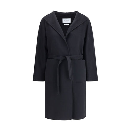 Max Mara Black Cashmere Coat Max Mara