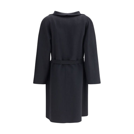 Max Mara Black Cashmere Coat Max Mara