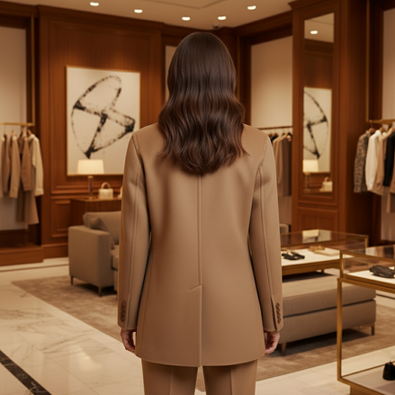 Max Mara Beige Fleece Wool Coat Max Mara