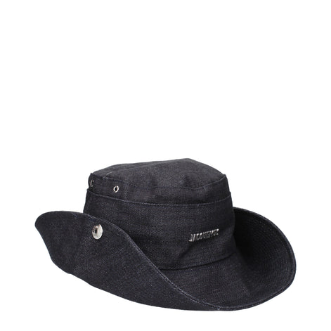Jacquemus Blue Cotton Sunhat Jacquemus