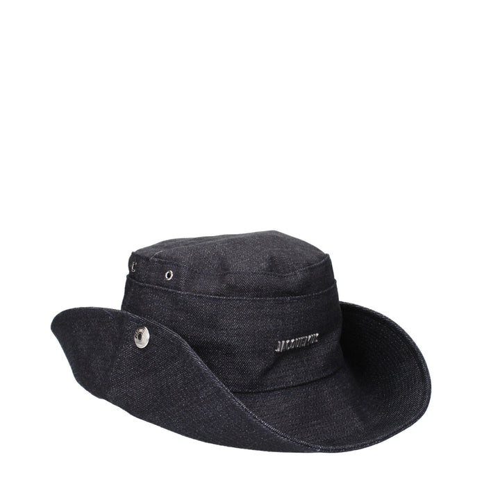 Jacquemus Blue Cotton Sunhat Jacquemus