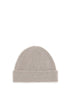 ZEGNA Beige Cashmere Beanie ZEGNA