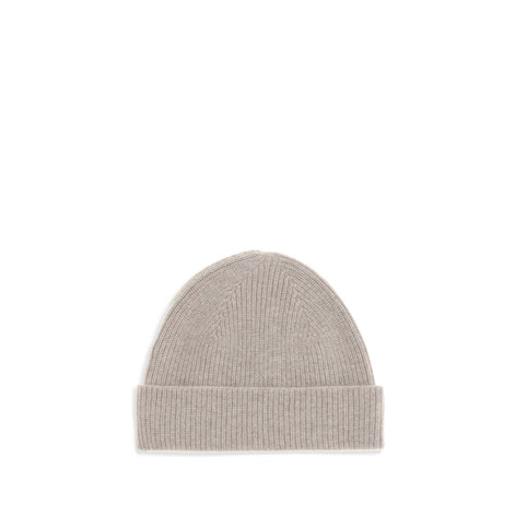 ZEGNA Beige Cashmere Beanie ZEGNA
