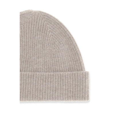 ZEGNA Beige Cashmere Beanie ZEGNA