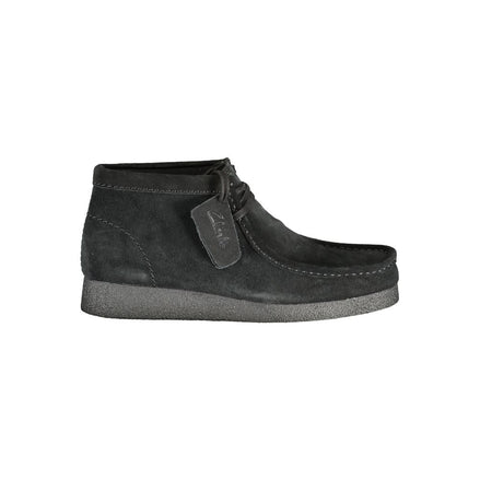 Clarks Black Leather Men Sneaker Clarks