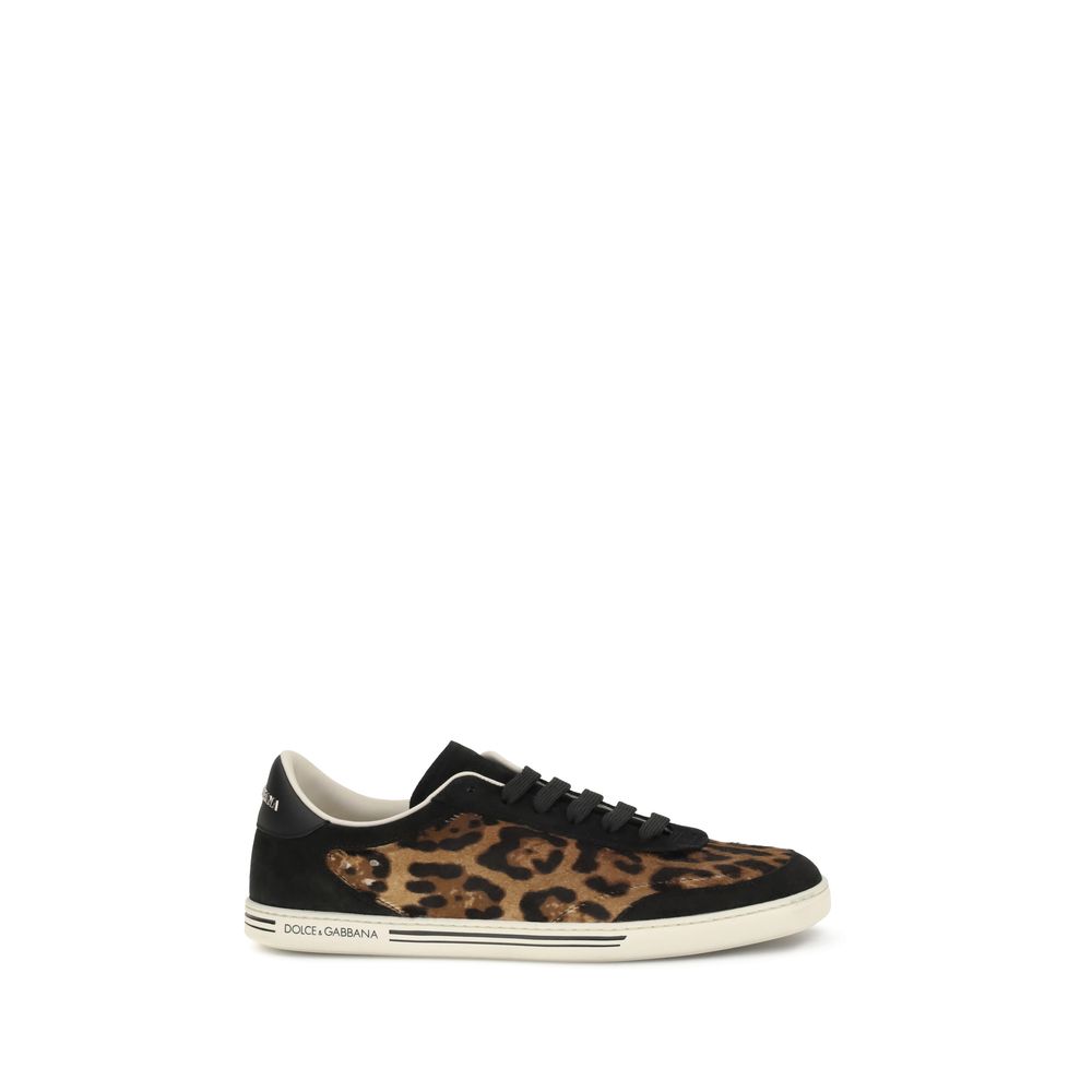 Dolce & Gabbana Multicolor Lamb Ovis Aries Aries Low Top Sneakers Dolce & Gabbana