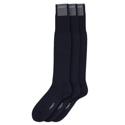 ZEGNA Navy Blue Wool Socks ZEGNA