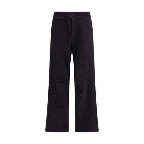 Dolce & Gabbana Black Cotton Casual Pants Dolce & Gabbana
