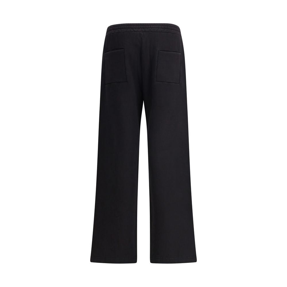 Dolce & Gabbana Black Cotton Casual Pants Dolce & Gabbana