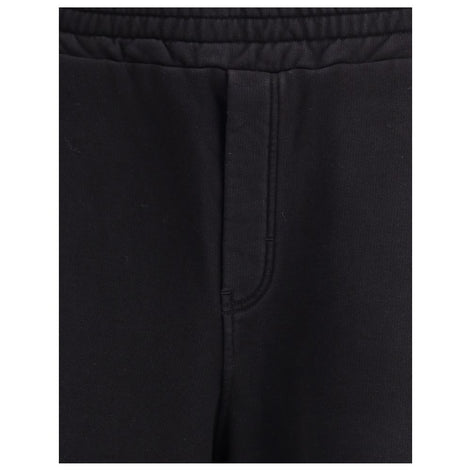 Dolce & Gabbana Black Cotton Casual Pants Dolce & Gabbana