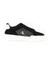 Calvin Klein Black Leather Men Sneaker Calvin Klein