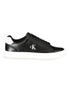 Calvin Klein Black Leather Men Sneaker Calvin Klein