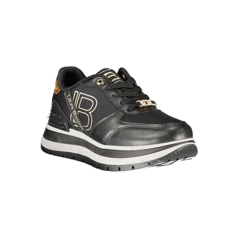 Laura Biagiotti Black Polyester Women Sneaker Laura Biagiotti
