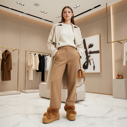 Laura Biagiotti Marrone Poliestere Women Ankle Boot Laura Biagiotti