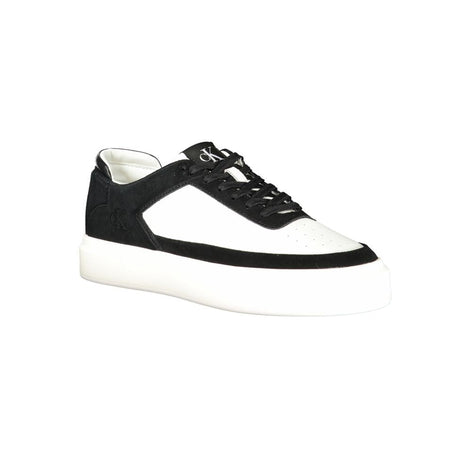 Calvin Klein White Leather Men Sneaker Calvin Klein
