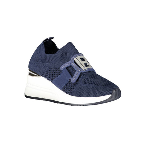 Laura Biagiotti Blue Polyester Women Sneaker Laura Biagiotti