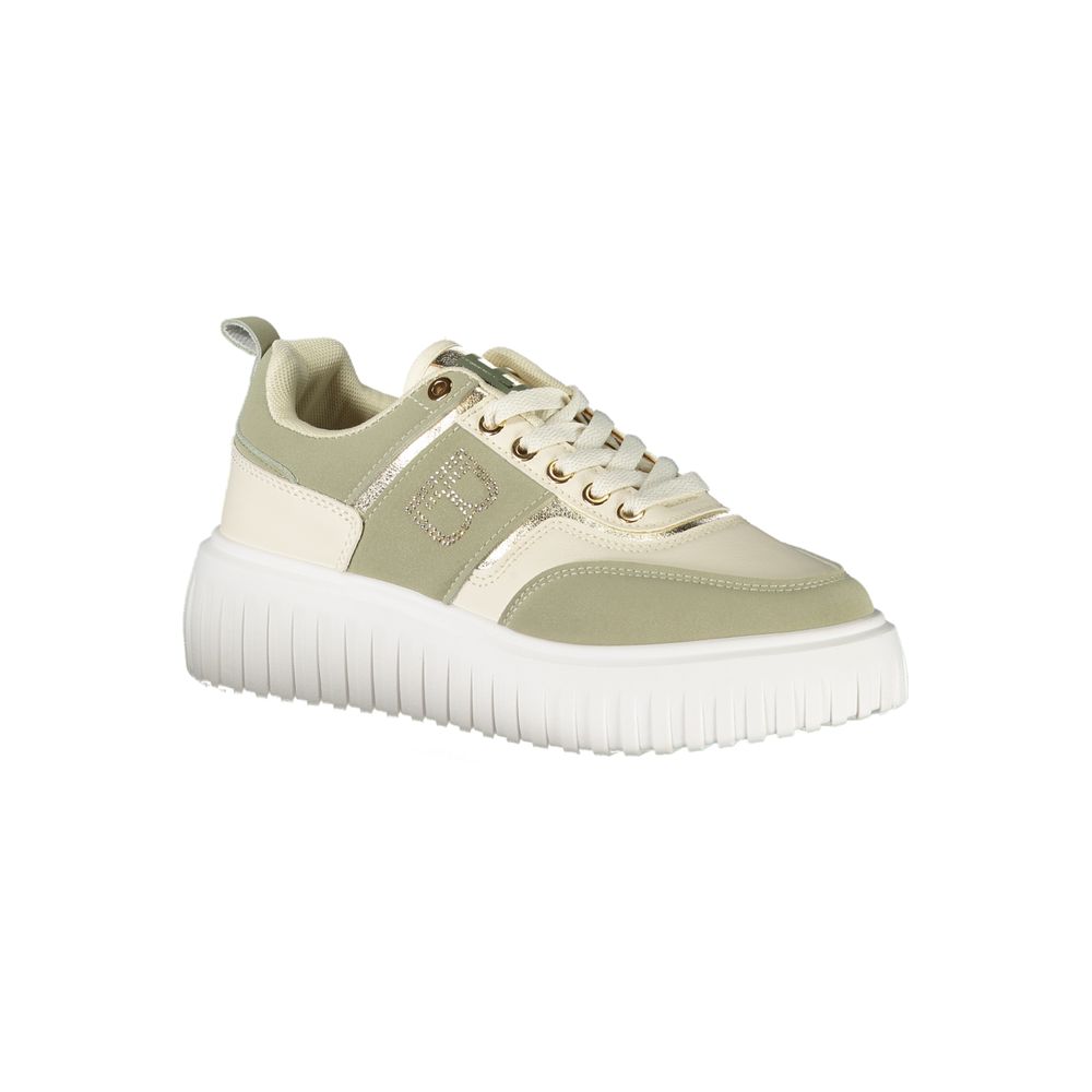 Laura Biagiotti Green Polyester Women Sneaker Laura Biagiotti