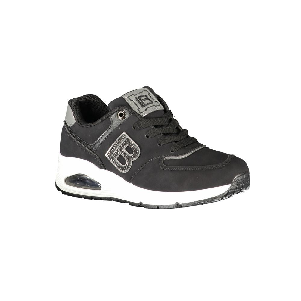 Laura Biagiotti Black Polyester Women Sneaker Laura Biagiotti