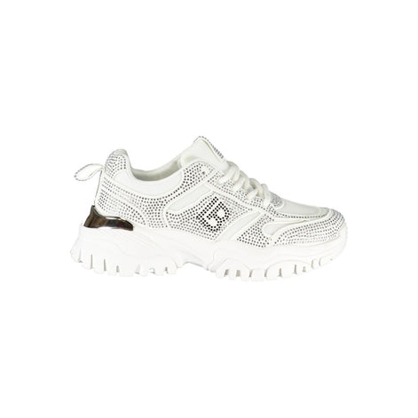 Laura Biagiotti White Polyester Women Sneaker Laura Biagiotti