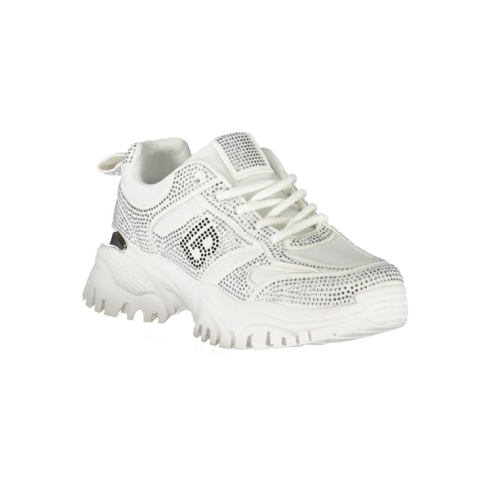 Laura Biagiotti White Polyester Women Sneaker Laura Biagiotti