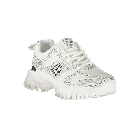 Laura Biagiotti White Polyester Women Sneaker Laura Biagiotti