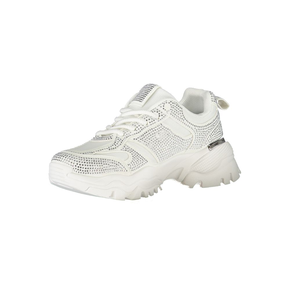 Laura Biagiotti White Polyester Women Sneaker Laura Biagiotti
