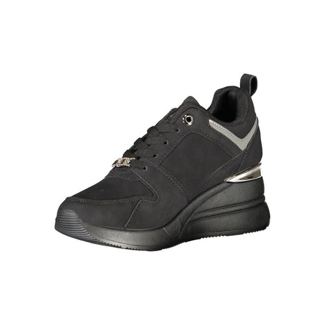 Laura Biagiotti Black Polyester Women Sneaker Laura Biagiotti