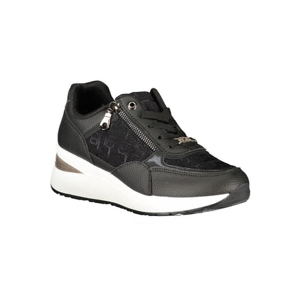 Laura Biagiotti Black Polyester Women Sneaker Laura Biagiotti