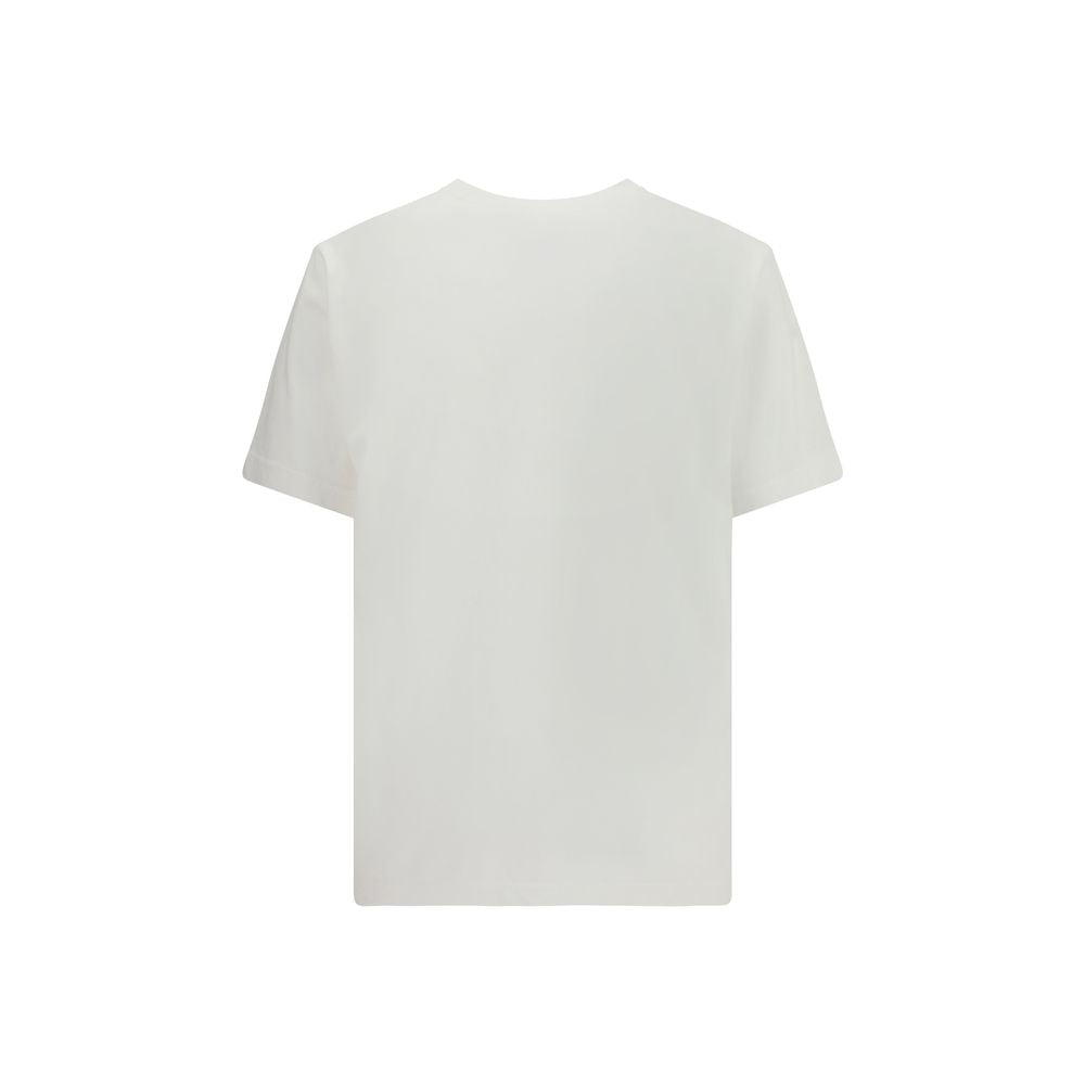 Autry White Cotton T-Shirt Autry