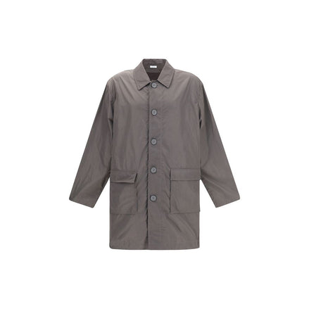 Thom Browne Brown Polyester Trench Coat Thom Browne