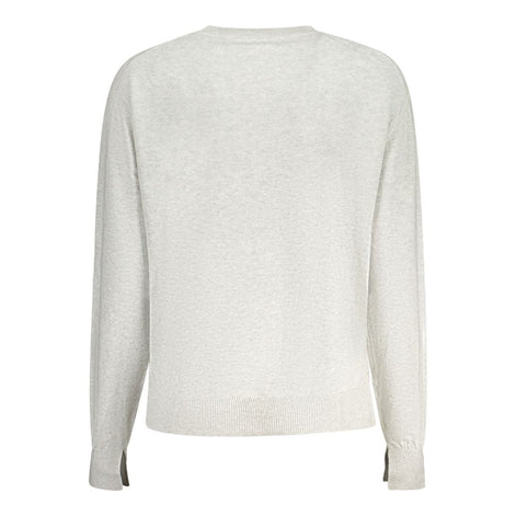 Pepe Jeans Grigio Cotton Women Sweater Pepe Jeans