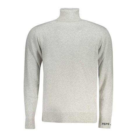 Pepe Jeans Grigio Cotton Men Sweater Pepe Jeans