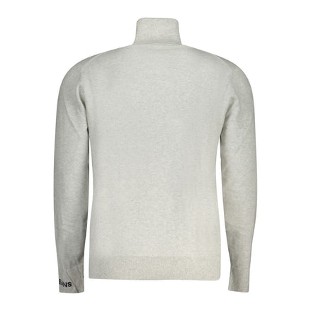Pepe Jeans Grigio Cotton Men Sweater Pepe Jeans