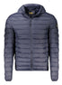 Cavalli Class Blu Polyester Men's Jacket Cavalli Class