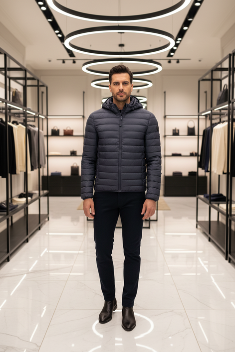 Veste homme Cavalli Class Blu en polyester