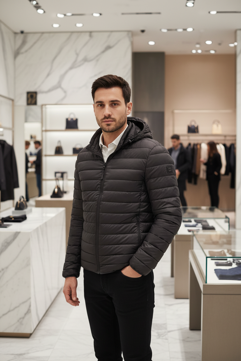 Veste pour homme Cavalli Class en polyester noir