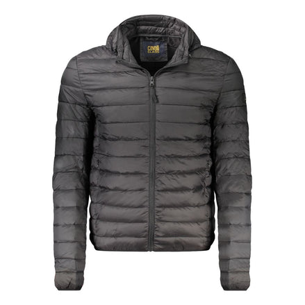 Cavalli Class Black Polyester Men's Jacket Cavalli Class
