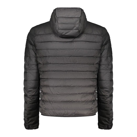 Cavalli Class Black Polyester Men's Jacket Cavalli Class