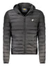 Cavalli Class Black Polyester Men's Jacket Cavalli Class