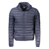 Cavalli Class Blu Polyester Men Jacket Cavalli Class