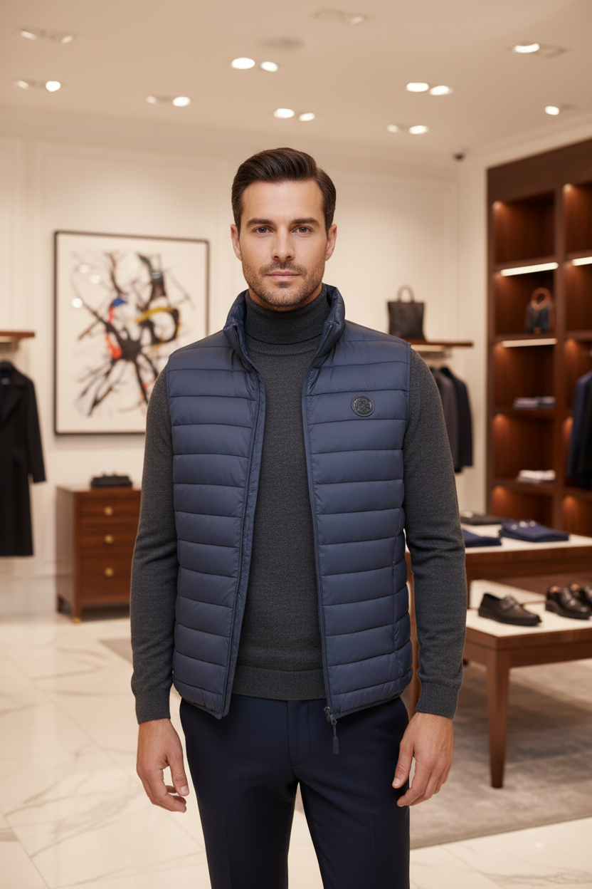 Veste homme Cavalli Class Blu en polyester