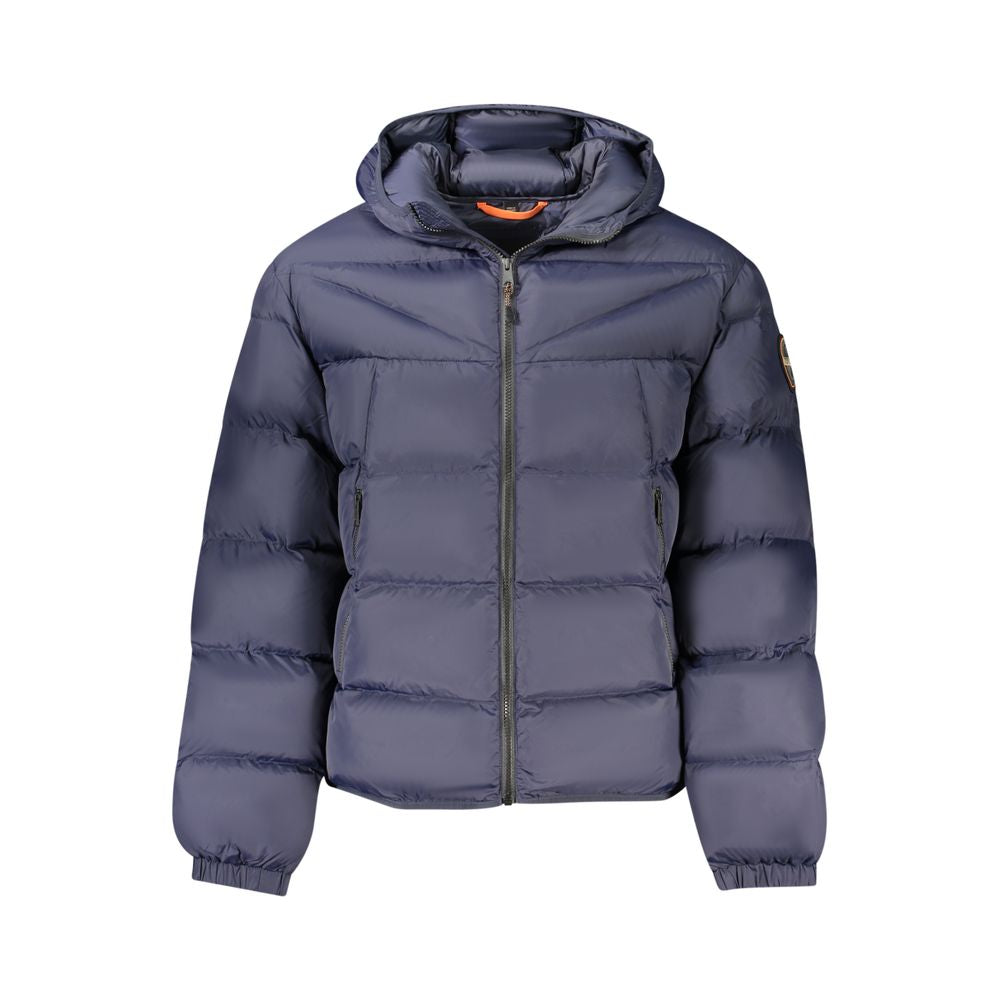 Napapijri Blue Polyamide Men's Jacket Napapijri