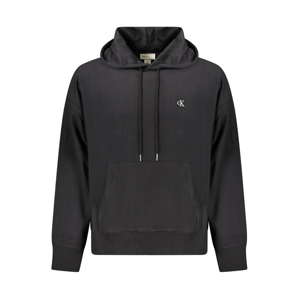 Calvin Klein Black Cotton Men Sweatshirt Calvin Klein