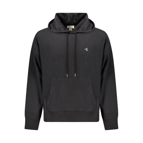 Calvin Klein Black Cotton Men Sweatshirt Calvin Klein