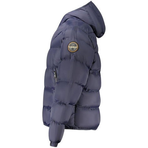 Napapijri Blue Polyamide Men's Jacket Napapijri
