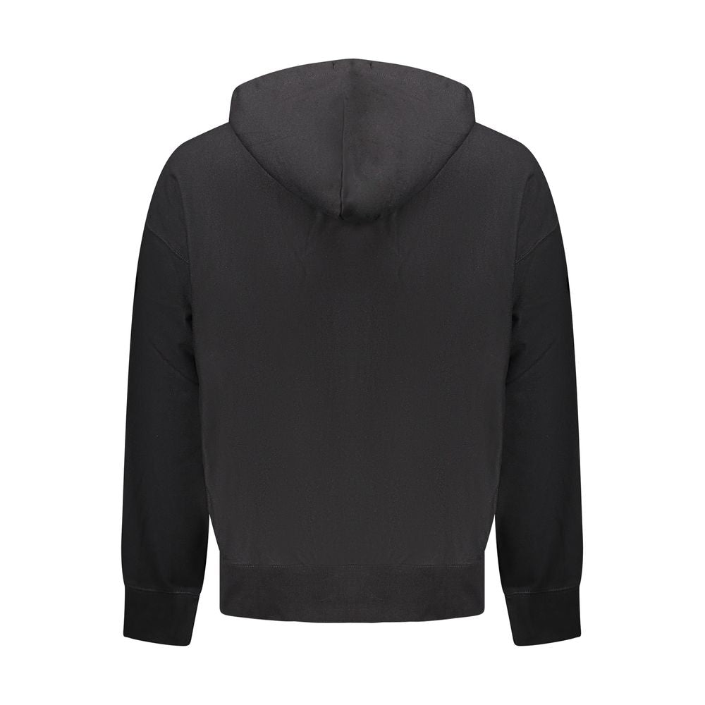 Calvin Klein Black Cotton Men Sweatshirt Calvin Klein