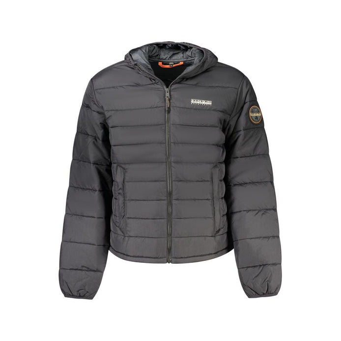 Napapijri Black Poliammide Men's Jacket Napapijri