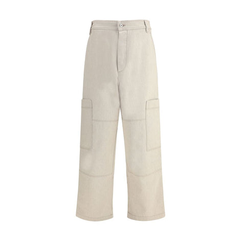 Jacquemus Beige Cotton Jeans Denim Jacquemus